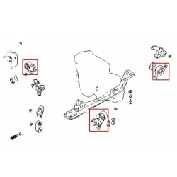 Hardrace 5839 Reinforced Engine Mount Nissan March - 