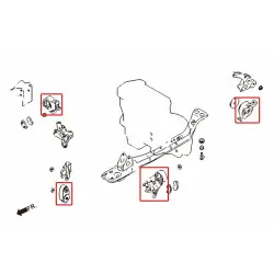 Hardrace 5841 Reinforced Engine Mount Nissan March - 