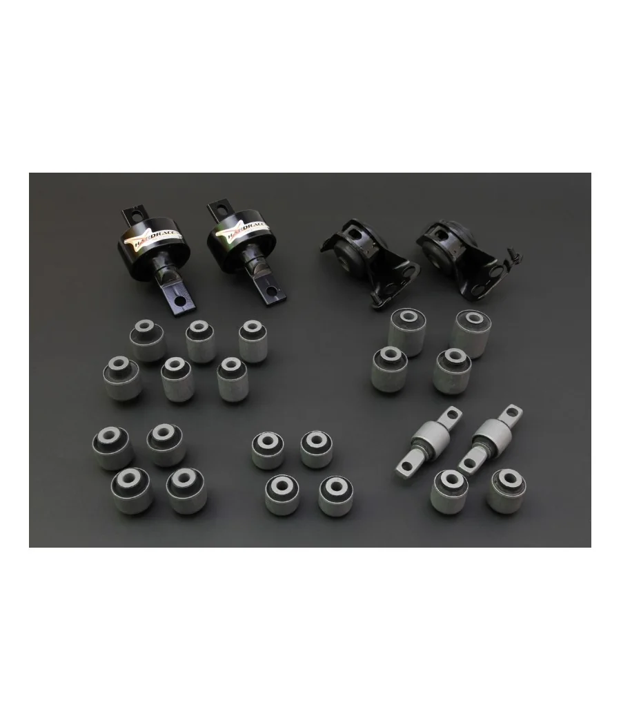 Hardrace 6107 Arm Bushings Completed Set Honda Civic - 