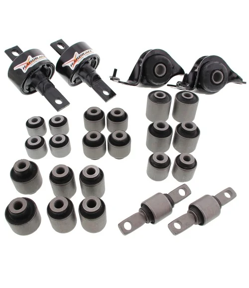 Hardrace 6107 Arm Bushings Completed Set Honda Civic - 