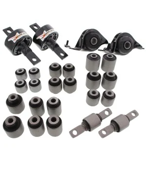 Hardrace 6107 Arm Bushings Completed Set Honda Civic - 