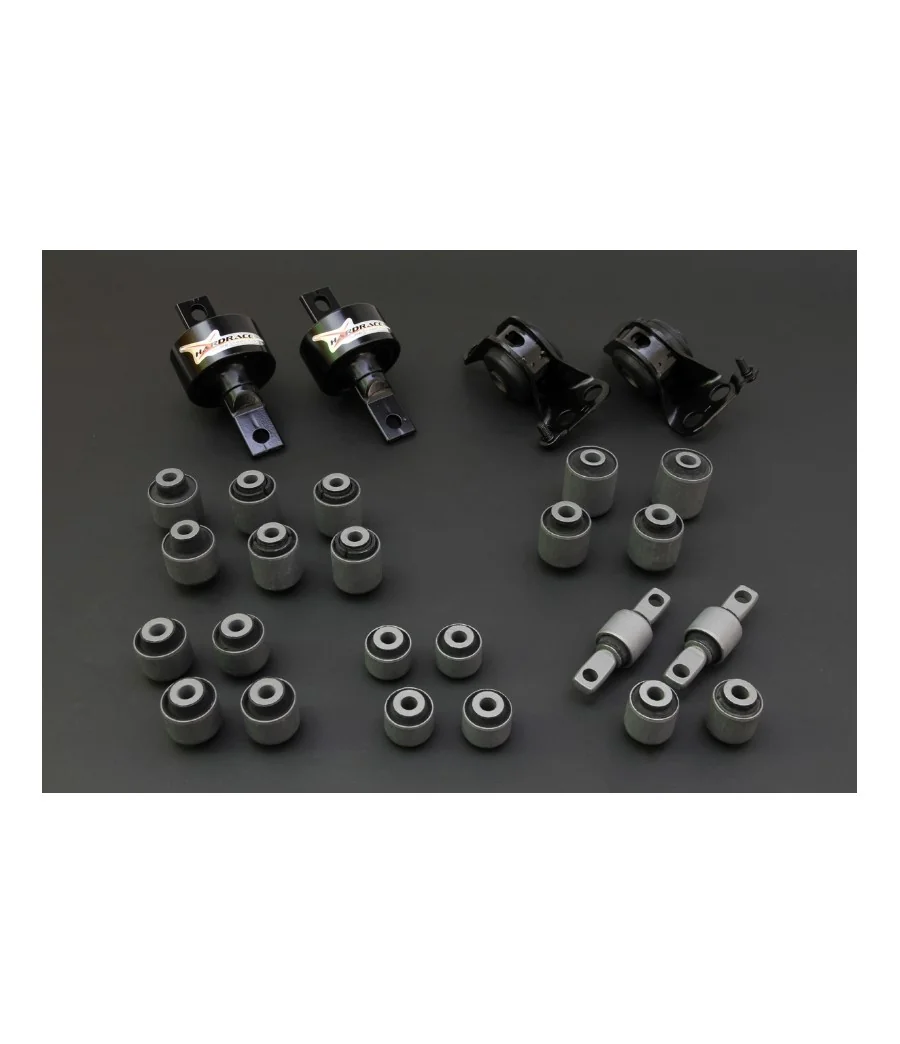 Boccole del braccio Hardrace 6107-DC2 Set completo Honda Civic, Crx, Integra - 