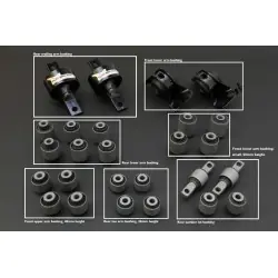 Hardrace 6107-DC2 Arm Bushings Completed Set Honda Civic, Crx, Integra - 