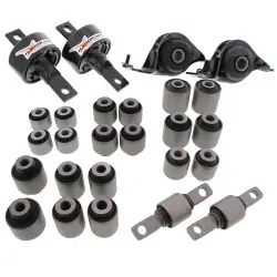 Hardrace 6107-DC2 Arm Bushings Completed Set Honda Civic, Crx, Integra - 