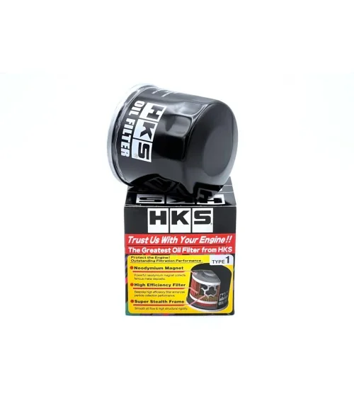 HKS Type 1 Oil Filter M20x1.5 68mm Nissan, Honda, Mitsubishi, Mazda, Subaru