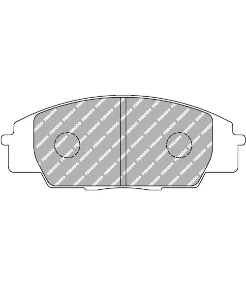 Ferodo DS1.11 Pastiglie freno anteriori Honda Civic Type R EP3 FN2 S2000 - 