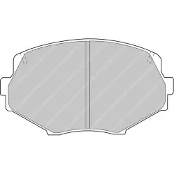 Ferodo DS2500 Brake Pads Front MX5 1.6 1.8 89-98 - 