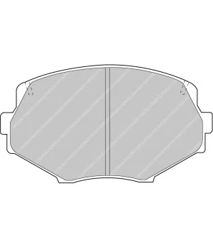 Ferodo DS2500 Pastiglie freno anteriori MX5 1.6 1.8 89-98 - 