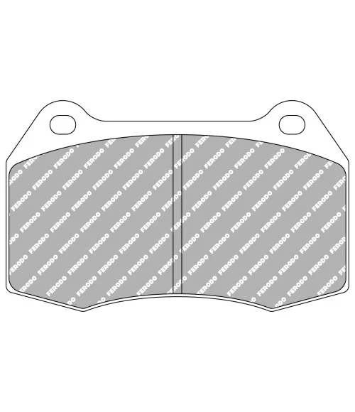 Ferodo DS2500 Pastiglie freno anteriori Skyline R34 GTR - 