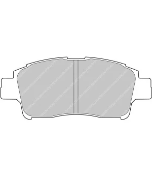 Ferodo DS2500 Pastiglie freno anteriori Yaris 1.0 1.3 01-05 - 