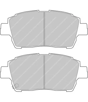 Ferodo DS2500 Pastiglie freno anteriori Yaris 1.5 T-Sport 01-05 - 
