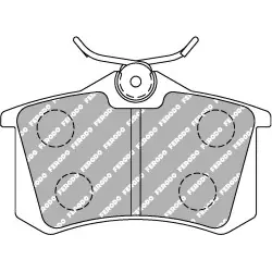 Ferodo Racing Rear Brake Pads Brembo Caliper DS2500 Renault Megane RS 250/265/275 MK3 - 