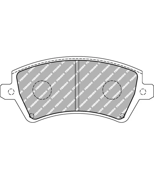 Ferodo DS2500 Pastiglie freno anteriori Corolla 1.8 VVTI 02-05 - 