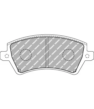 Ferodo DS2500 Pastiglie freno anteriori Corolla 1.8 VVTI 02-05 - 