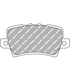 Ferodo DS2500 Brake Pads Rear Civic 07-11 1.4 1.8 2.2 - 