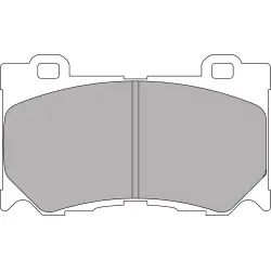 Ferodo DS2500 Brake Pads Front 370Z 09- - 