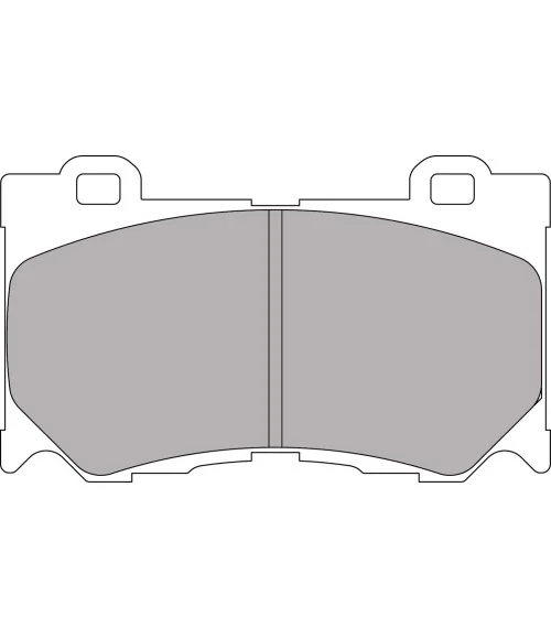 Ferodo DS2500 Brake Pads Front 370Z 09- - 