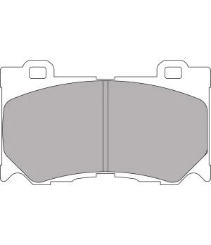 Ferodo DS2500 Brake Pads Front 370Z 09- - 