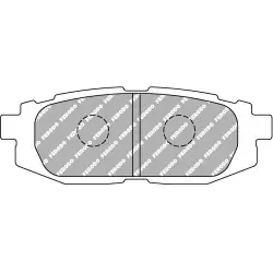 Ferodo DS2500 Pastiglie freno posteriore Toyota GT86 12- - 