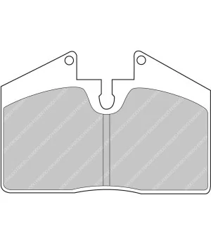 Ferodo DS2500 Pastiglie freno anteriori StopTech Touring BBK ST41 - 