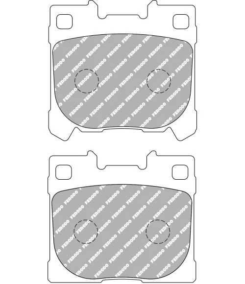 Ferodo DS2500 Pastiglie freno posteriori Toyota GR Yaris 20+ - 