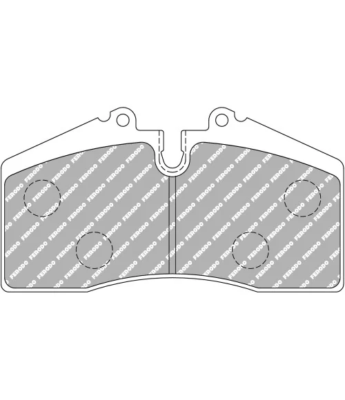 Ferodo DS2500 Brake Pads Front StopTech BBK ST40 ST45 - 