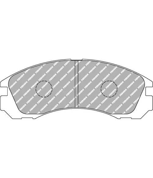 Ferodo DS2500 Brake Pads Front Lancer Evo 3 III - 