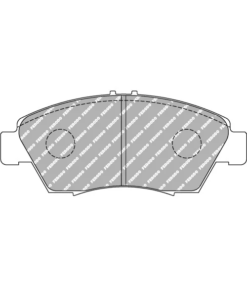 Ferodo DS2500 Brake Pads Front Civic VTI 92-00 - 