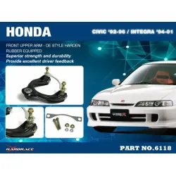 Hardrace 6118 Braccio superiore anteriore Honda Civic, Integra - 