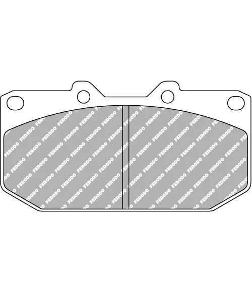 Ferodo DS2500 Pastiglie freno anteriori Subaru Impreza WRX STI 4 POT GC8 - 