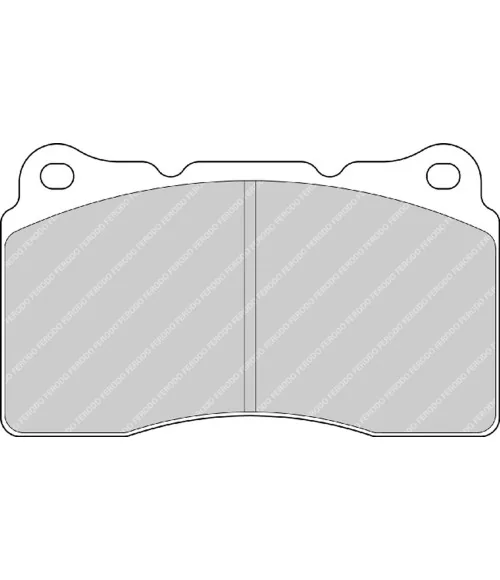 Ferodo DS2500 Pastiglie freno anteriori Impreza STI GDB 01-07 - 