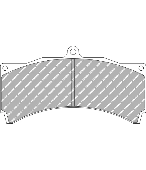 Ferodo DS2500 Pastiglie freno anteriori BBK per YSCPF6b YSCPF8a 6 POT 8 POT - 