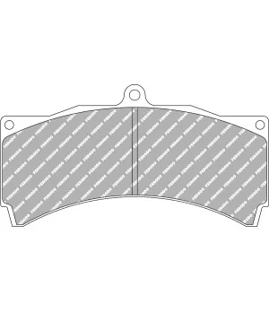 Ferodo DS2500 Pastiglie freno anteriori BBK per YSCPF6b YSCPF8a 6 POT 8 POT - 