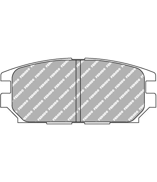 Ferodo DS3000 Pastiglie freno posteriori Lancer Evo 4 IV - 