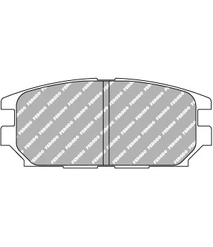 Ferodo DS3000 Pastiglie freno posteriori Lancer Evo 4 IV - 
