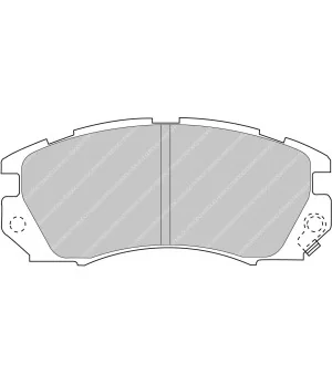 Ferodo DS3000 Brake Pads Front Impreza Turbo GC8 94-00 - 