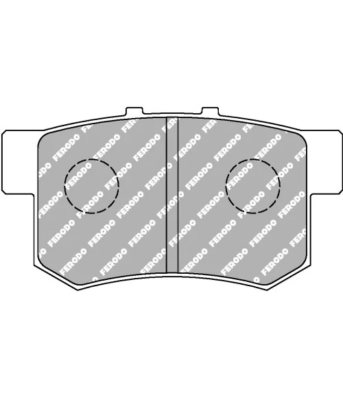Ferodo DS3000 Pastiglie freno posteriori S2000 AP1 AP2 99-10 - 
