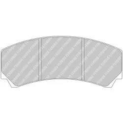 Ferodo DS3000 REAR BBK Brake Pads Fit YSCPR4a YSCPR4b YSCPR6a 4POT 6 POT - 