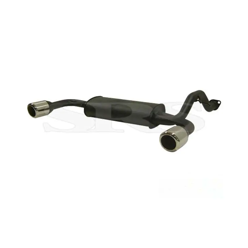 SRS Axleback System Steel Dual (Civic 87-91 3dr/CRX 87-93) - 
