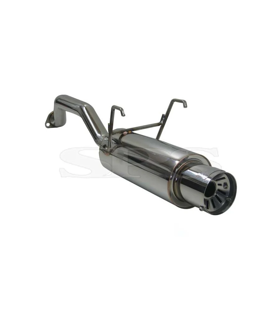 SRS Axleback System Stainless Steel G55 (Civic 91-01 3dr/Del Sol) - 