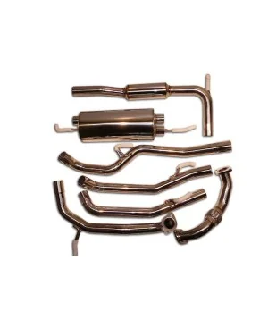 SRS Catback System Stainless Steel G600 (Civic 07-12 3/5dr 1.8i Type-S) - 