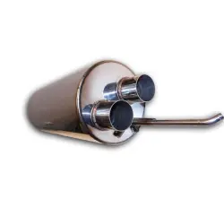 SRS Catback System Stainless Steel G600 (Civic 07-12 3/5dr 1.8i Type-S) - 