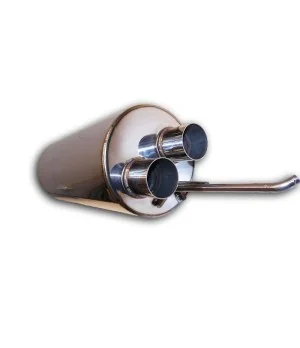 SRS Catback System Stainless Steel G600 (Civic 07-12 3/5dr 1.8i Type-S) - 