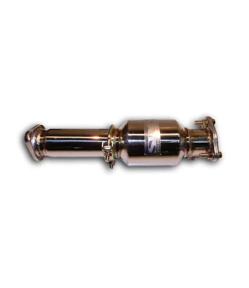 SRS Axleback System Stainless Steel G55 (Civic 91-01 3dr/Del Sol) - 