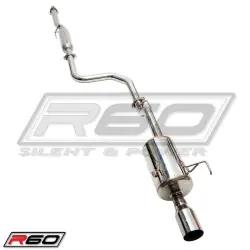 SRS Catback System TÜV R60 (Civic 91-01 2/4dr) - 