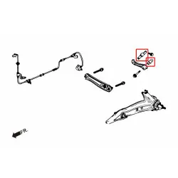Hardrace 6132 Rear Camber Kit Bushing Honda - 