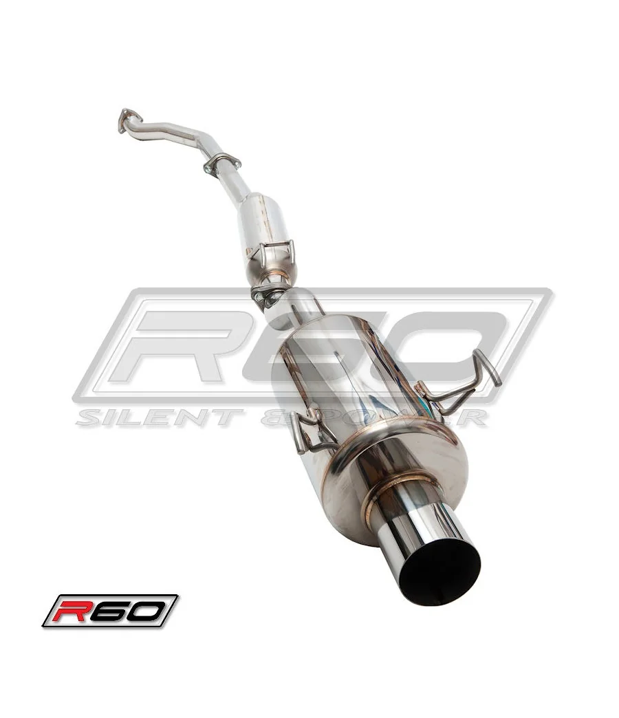 SRS Catback System TÜV R60 (Civic 01-05 1.4i/1.6i EP2) - 