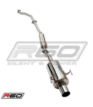 SRS Catback System TÜV R60 (Civic 01-05 1.4i/1.6i EP2) - 