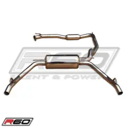 SRS Catback System TÜV R60 (Civic 07-12 3dr Type-R) - 