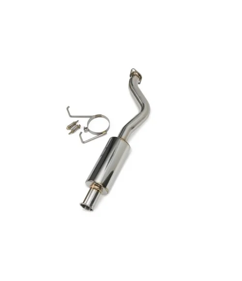 SRS Spoon Style Axleback System Stainless Steel (Civic 91-01 3dr) - 